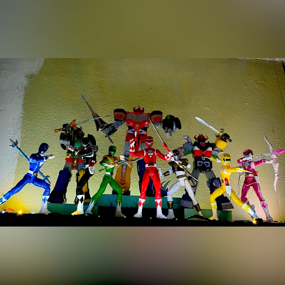 Complete Power Ranger set